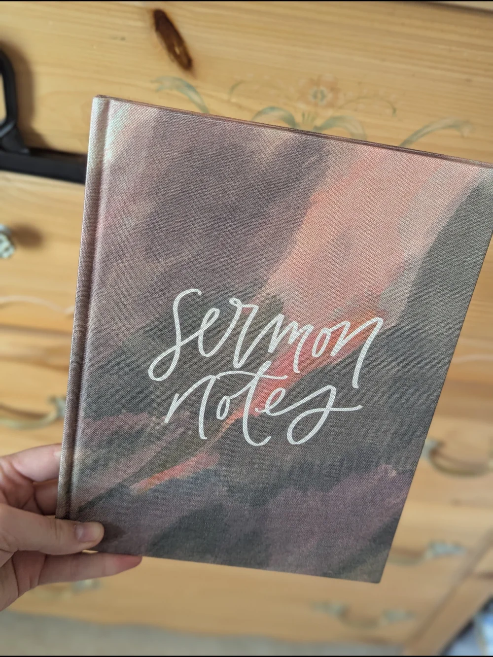 Sermon Notes Hardcover Journal